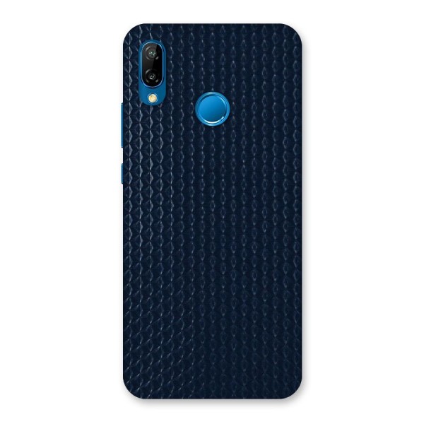 Blue Pattern Back Case for Huawei P20 Lite